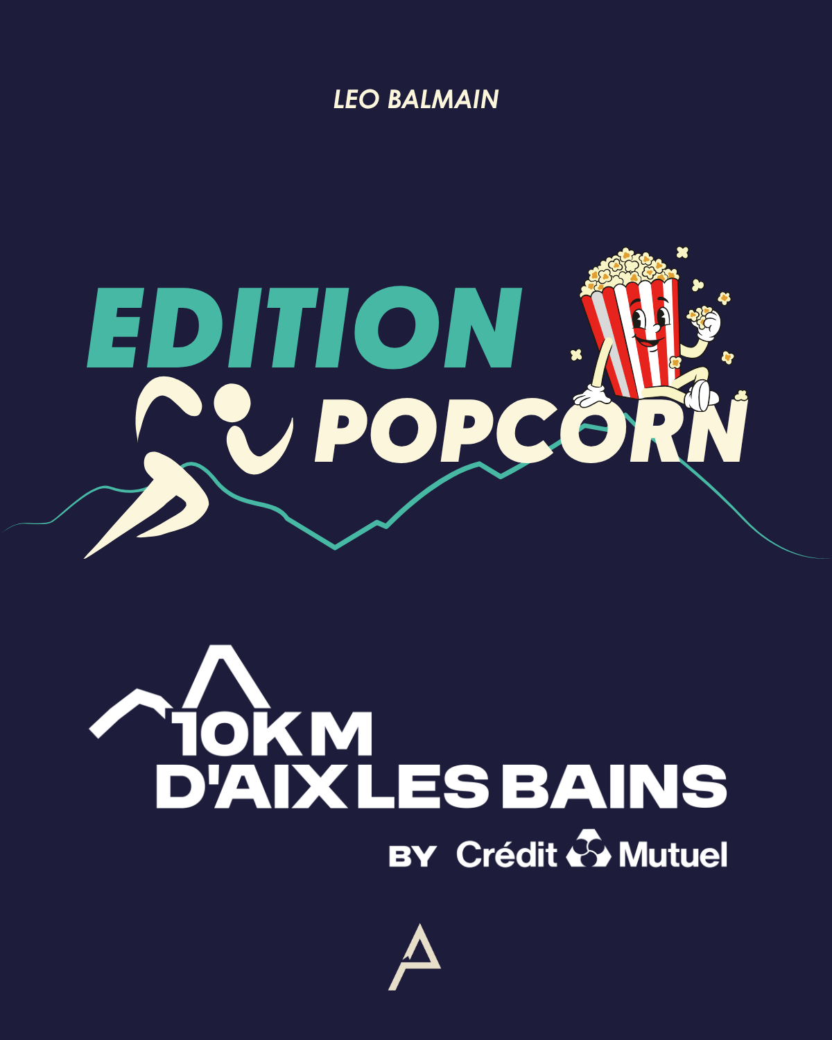 Edition popcorn au 10km d'Aix-les-Bains 2026