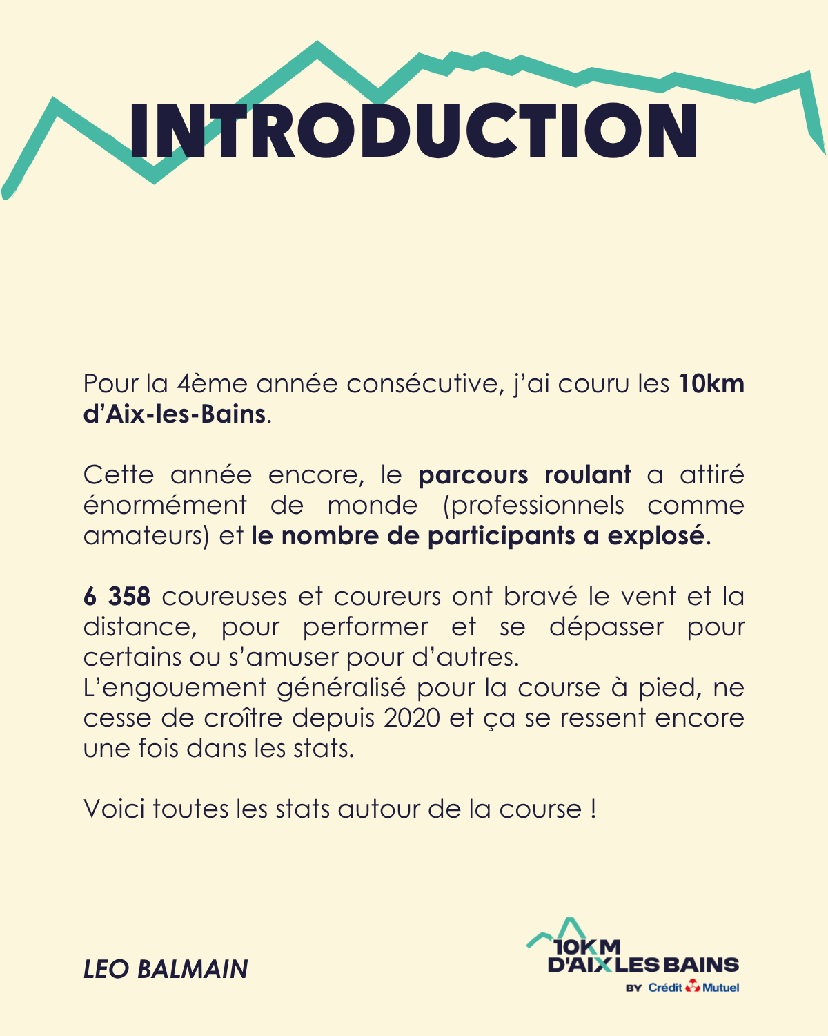 Introduction 10 km d'Aix-les-Bains